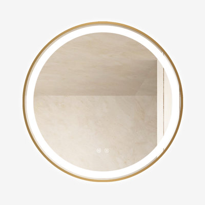 Ineson Metal Round Wall Mirror