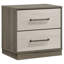 Table de chevet 2 tiroirs Edmondson