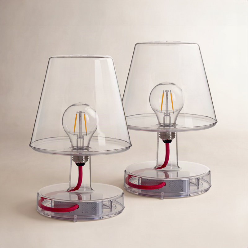 Transloetje Wireless Table Lamp, Transparent