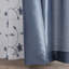  Paire de rideaux transparents avec passe-tringle 6 pièces Jasmine-1693614563