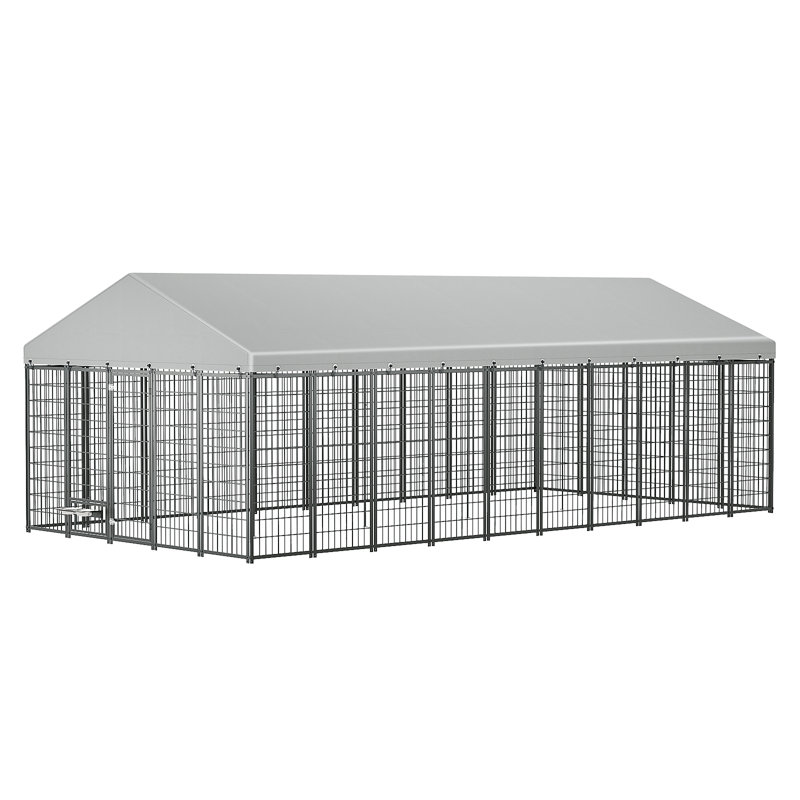 Grand enclos pour chien chenil pour l'extérieur