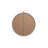 Cassie Metal/Manufactured Wood Round Wall Mirror-1825838290-1825838288