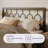 Mauppin Metal Slat Bed-101141600-101141599