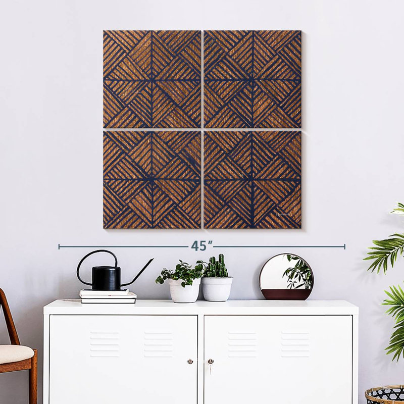 Copper Pattern, 32" H x 32" W
