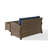 2 - Person Patio Conversation Set with Cushions-98844236-116986897