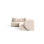 4 Seater Velvet Sofa & Chaise