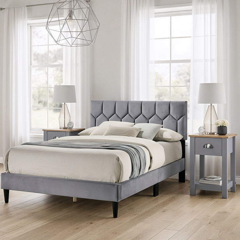GRIMSBY Sleep Suite Bedroom Set, Grey
