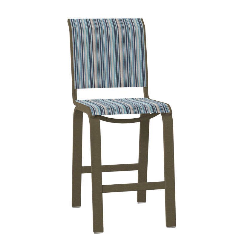 Tabouret de bar 26 po Holna, Bois de plage texturé, Vignoble