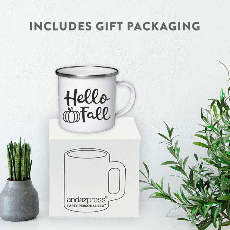 Grande tasse de camping hello automne Jayda