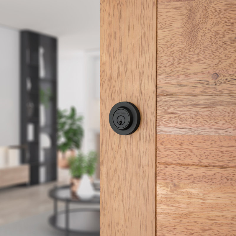 Baldwin Reserve Single Cylinder Deadbolt, Keyed Alike, Yes