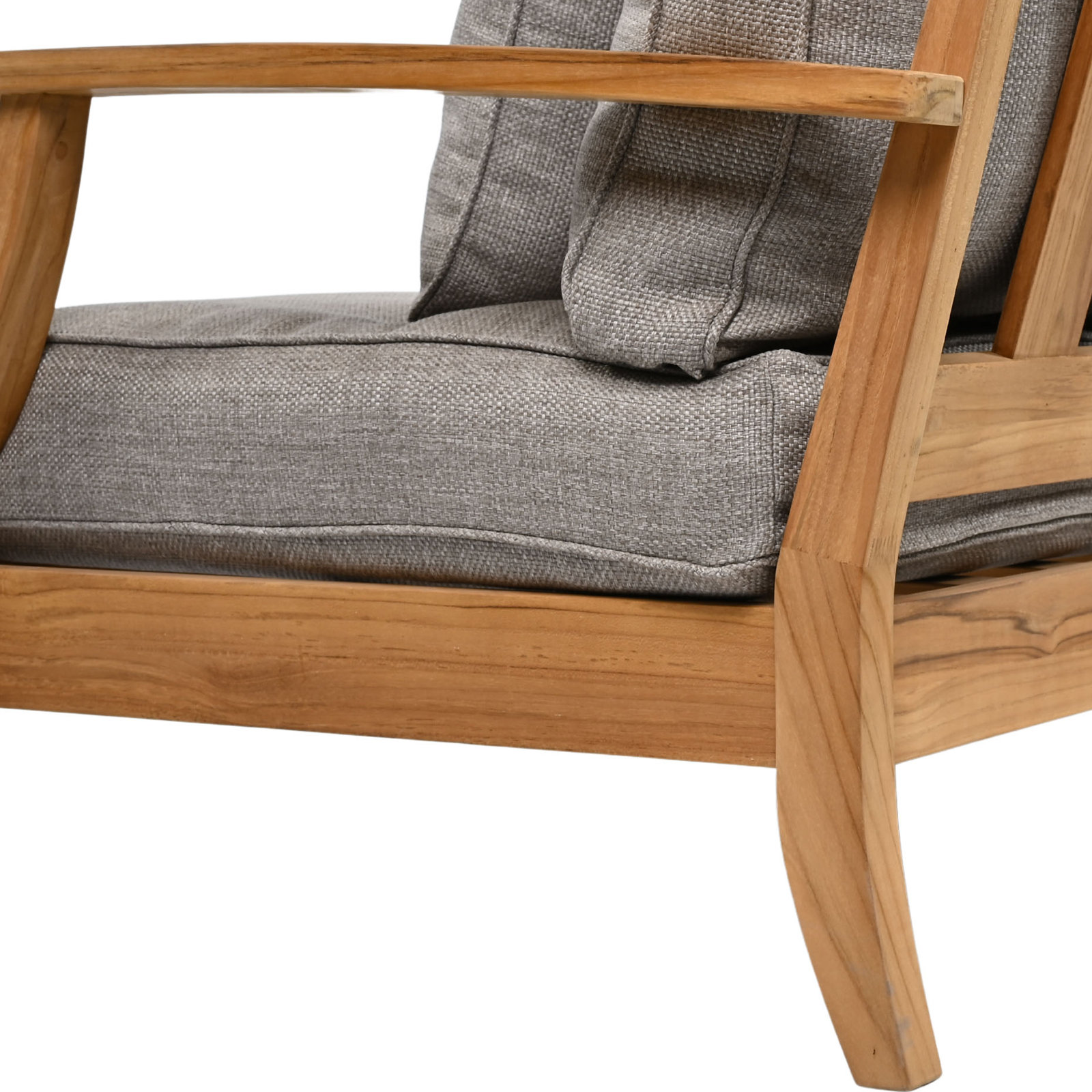 Clairmont 7-Person Teak Patio Seating Group, Taupe