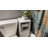 Bathroom Storage Cabinet, Corner Floor Cabinet with Shelves, Customized Door Opening Direction, Bathroom Organizer with Adjustable Shelf for Kitchen, Living, Toilet Paper Cabinet, Black-189292911-187817075
