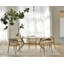 X Solid Oak Dining Table-98304953