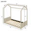 Lit simple en bois et velours, beige-754845970-743916448