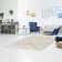 Nikki Geometric Shag Area Rug