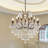 15-Light Dimmable Classic/Traditional Brass Chandelier-1042263947