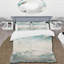 Ensemble de housse de couette Minimalisme Wave Horizon I - Océan côtier-107147995