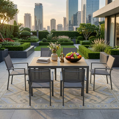 Set of 6 Outdoor Patio Chair