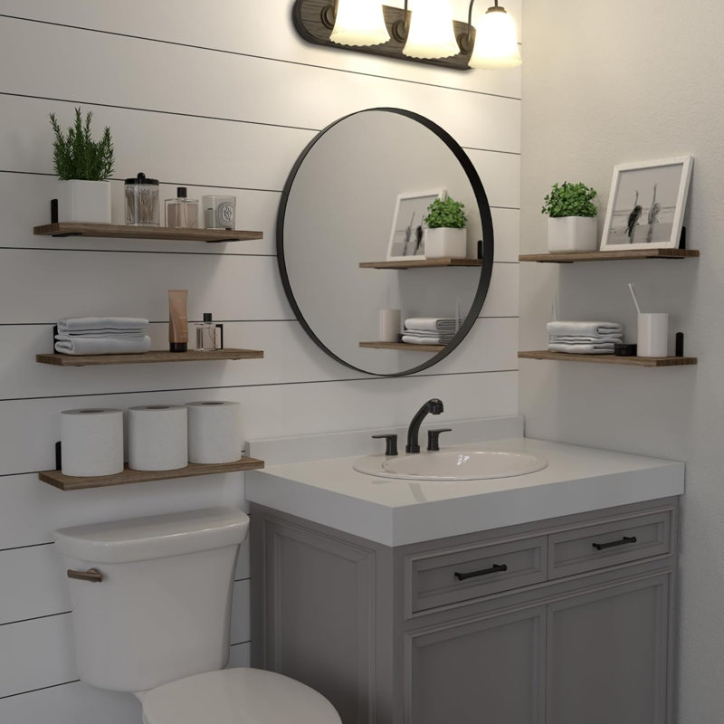 5 -Piece Floating Shelf