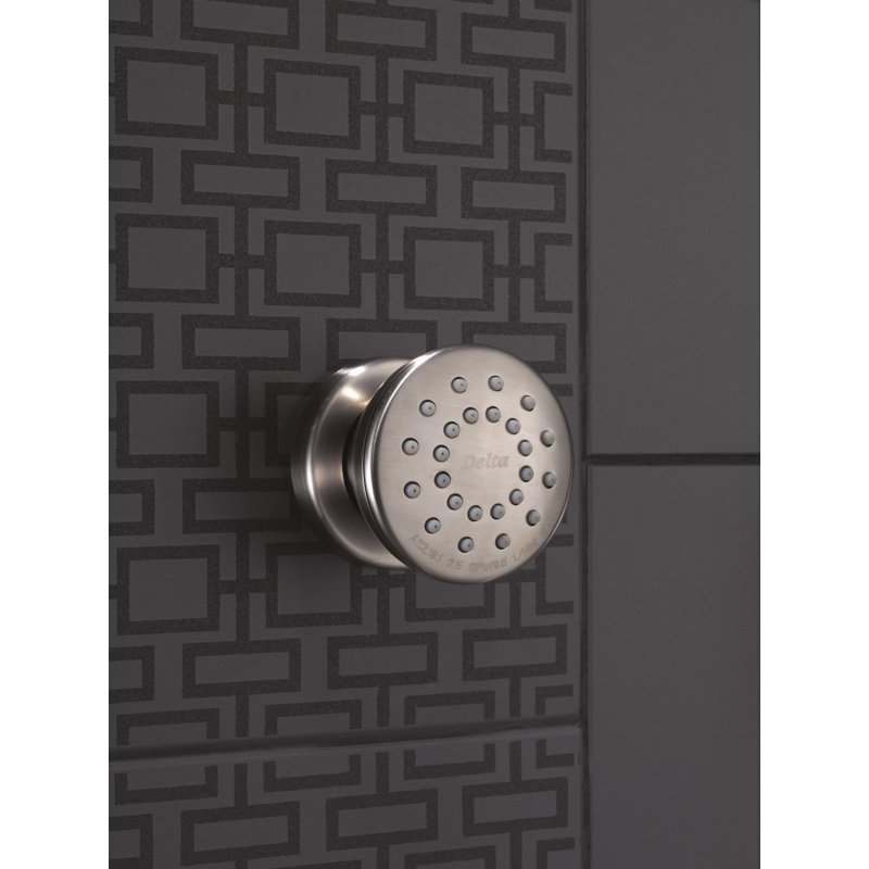 Full Adjustable Body Spray with TouchClean, Brilliance Stainless