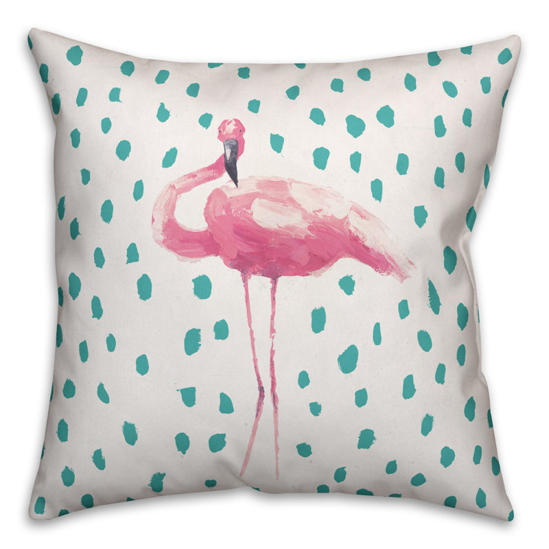 Summer Fun Reversible Throw Pillow