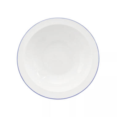 OUR TABLE Simply White Fine Ceramic 6 Piece 8 oz. Square Cup and