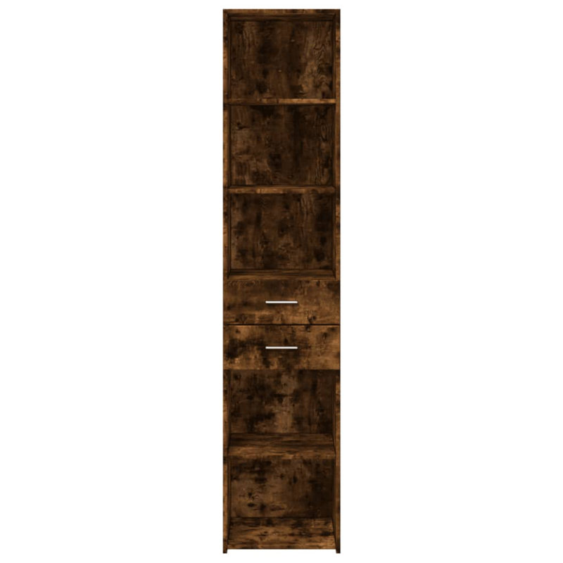 Shilonda Storage Cabinet, Smoked Oak
