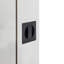 Serrure carrée d'intimité pour porte coulissante