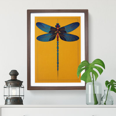 Striking Dragonfly - Framed Print