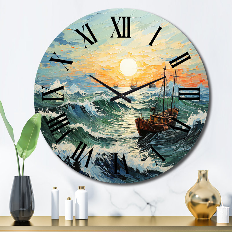 Horloge murale Vangogh, Grand