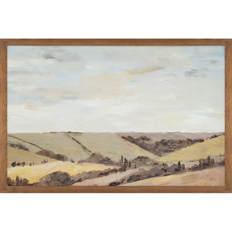 Valley Below by Marmont Hill - Single Picture Frame Painting, 38cm H x 45cm W x 3.81cm D