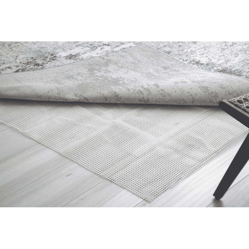 Sous-tapis intérieur / extérieur Mihos (0,2 po), Rectangle 2 pi x 4 pi