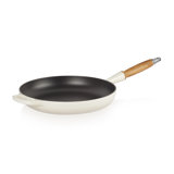 Le Creuset Signature Cast Iron Frying Pan with Wooden Handle
