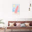 «Pink Summer Surf On Canvas» par Wynwood Studio, impression-88619078