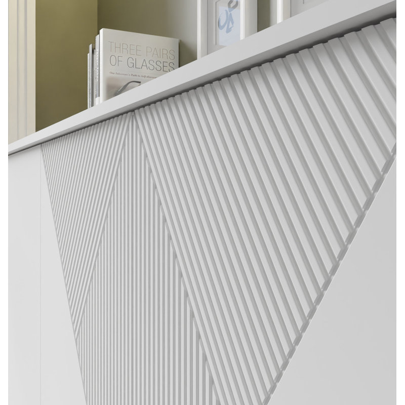 Baldemar 180 cm W Chest of Drawers, White