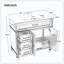 Tiroirs de meuble-lavabo en MDF à structure solide de style moderne