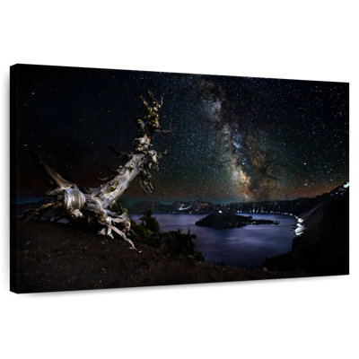 Alvord Milky Way Over Crater Lake