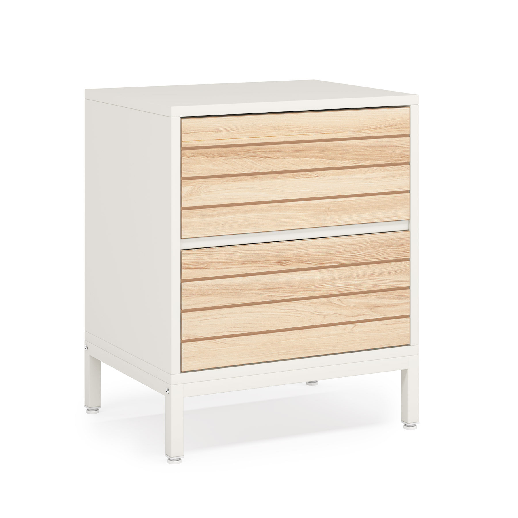 Courtland 3 Drawer Nightstand