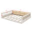 Lit plateforme tapissier moderne, garde-corps de protection inclus-793610133