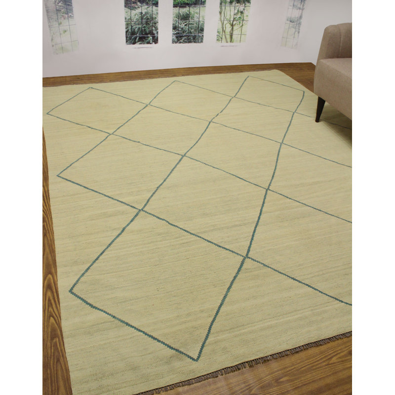 Benge Wool Geometric Indoor Rug