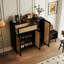 Armoire de rangement pour chaussures en rotin tissé-98601562