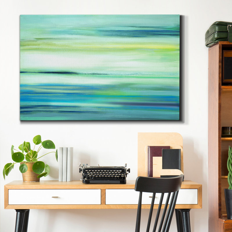 «Above the Blue», reproduction d'art sur toile tendue, H 36 po x l 24 po x P 1 po