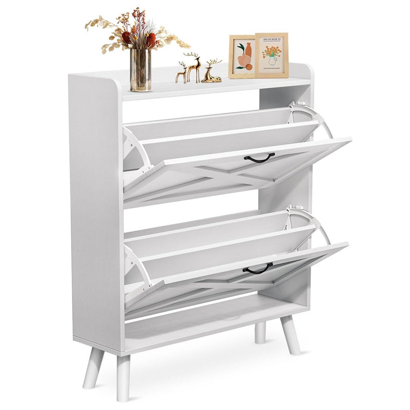 20 paires de rangement pour chaussures, Blanc