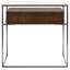 Table de bout en verre avec rangement-114380236