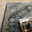 Tapis bleu / doré Hovis Southwestern-1667771699