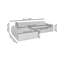 Charee 4 Seater Corner Sofa -1800230303-1786364721