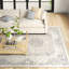 Saber Oriental Hand Woven Wool Area Rug in Gray/Blue-820867417