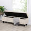 Banc de rangement rembourré Belvilus-119025427