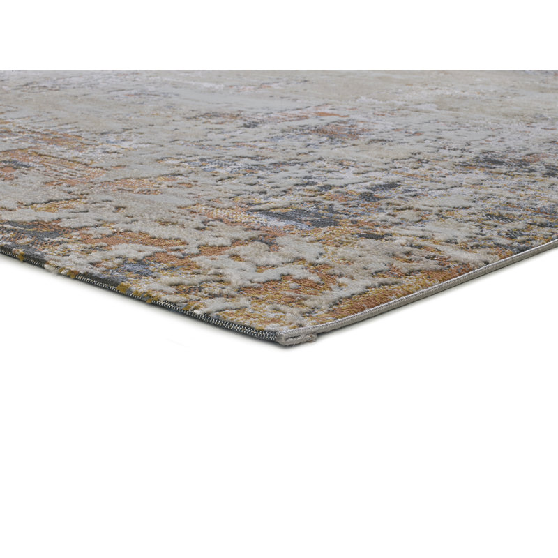 Ahlaya Abstract Machine Woven / Power Loomed Area Rug, Rectangle 192 x 290cm