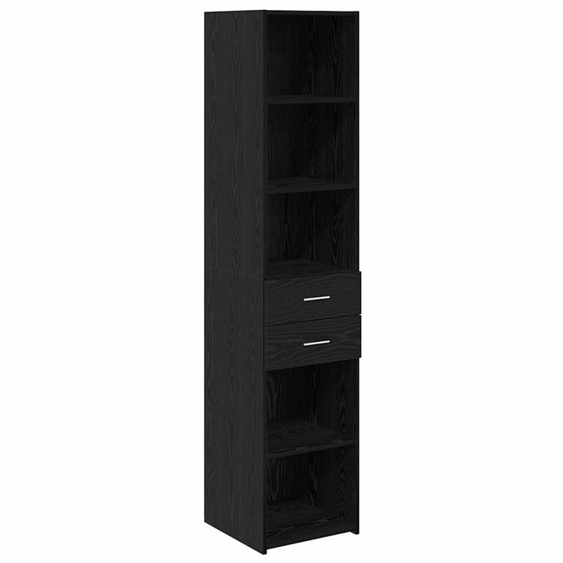 40cm Sideboard, Black Oak